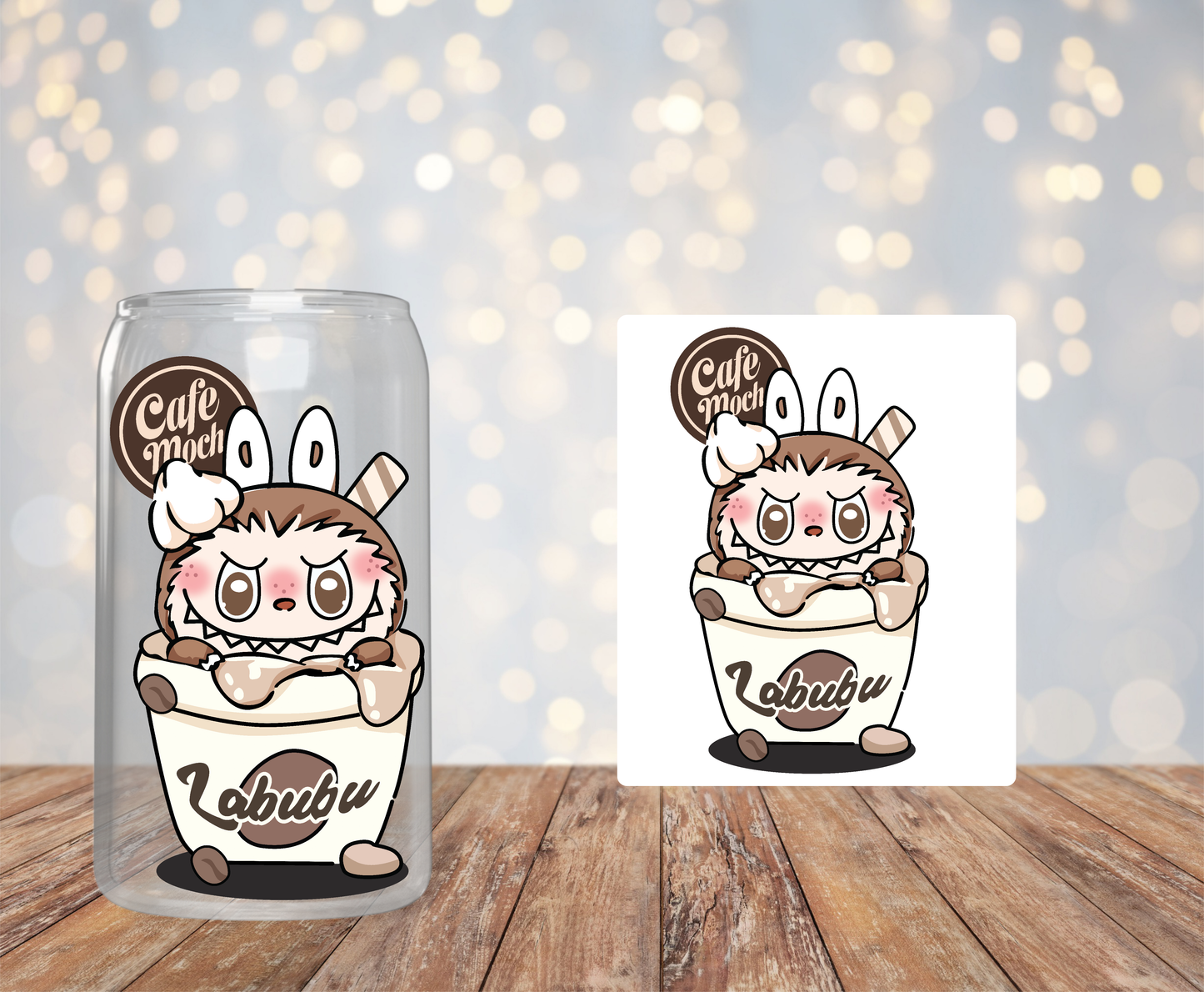 LaBuBu Cafe Sticker