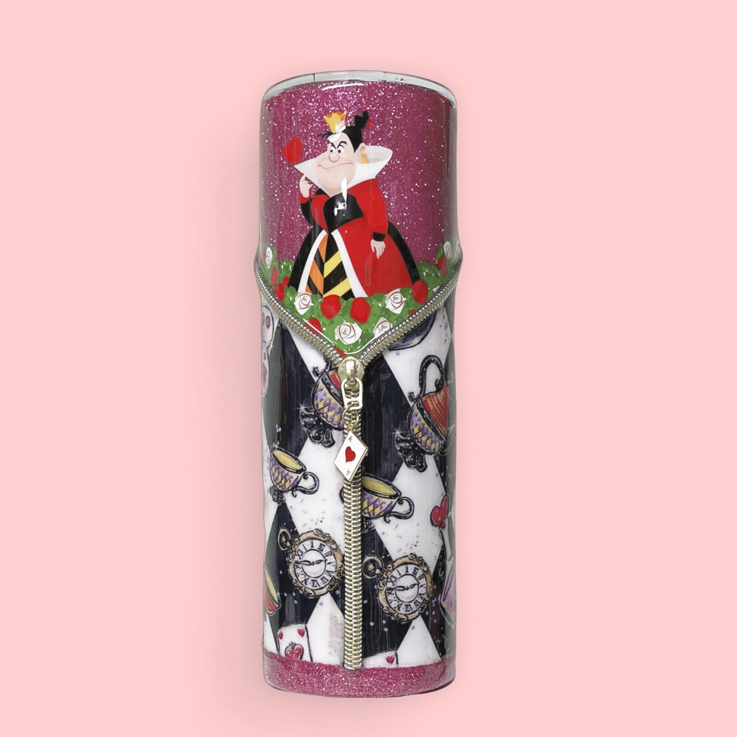 Queen of Hearts Tumbler Cup