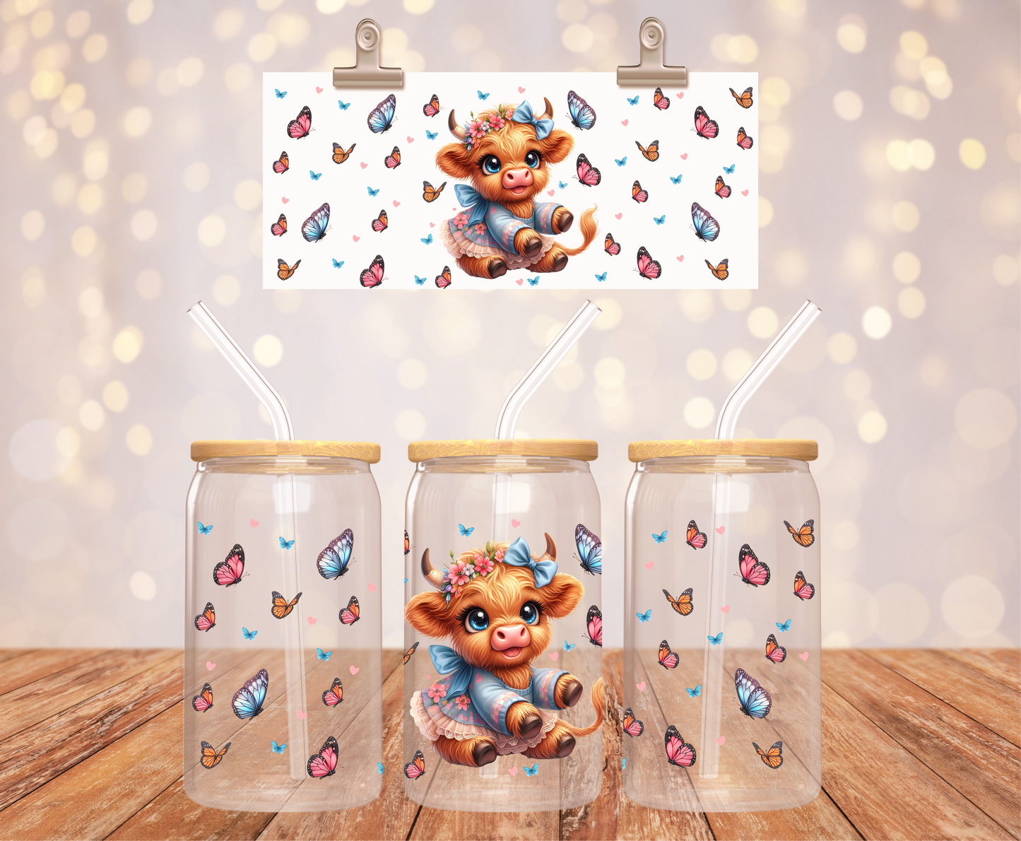 Precious Little Cow Sticker