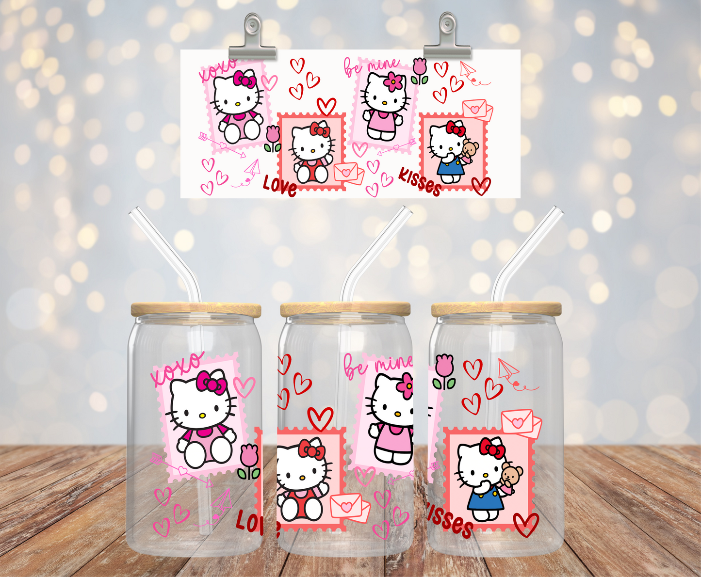 Hello Kitty Stamps Sticker
