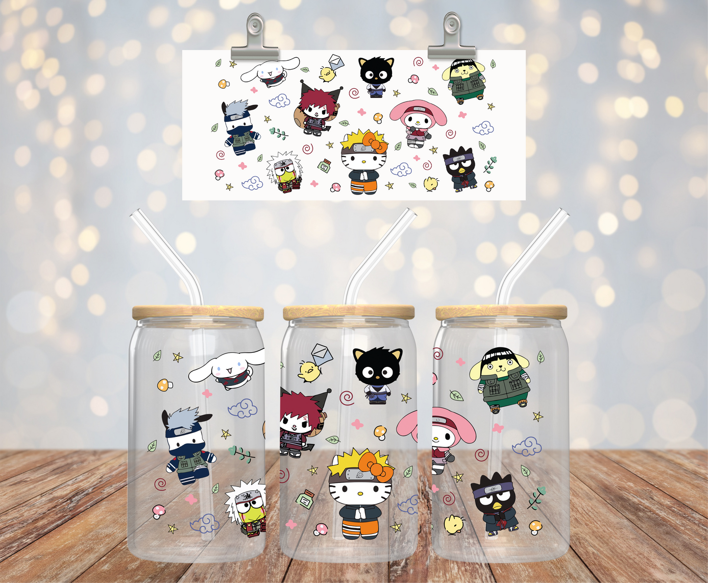 Hello Naruto Sticker