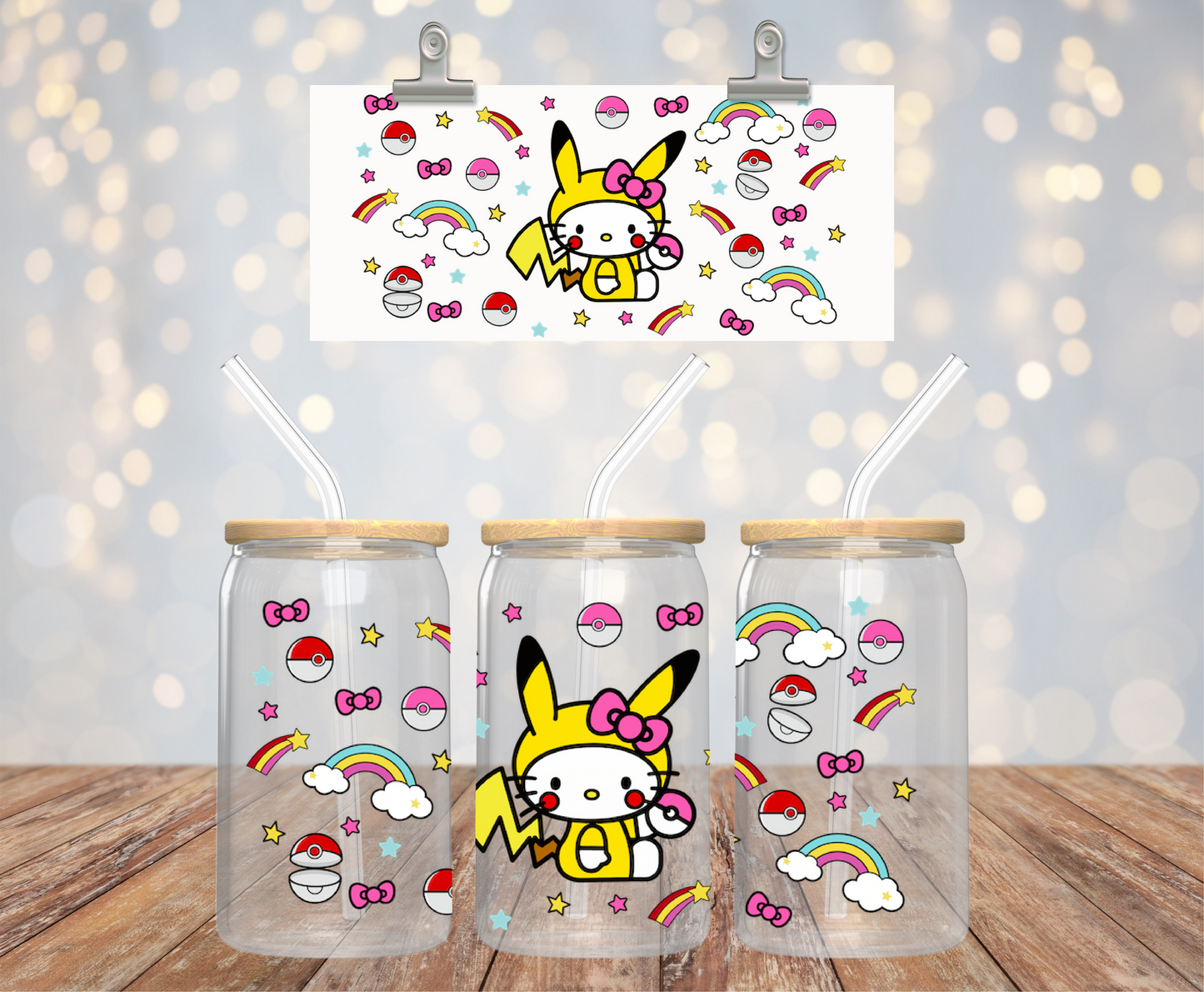 Hello Pikachu Sticker