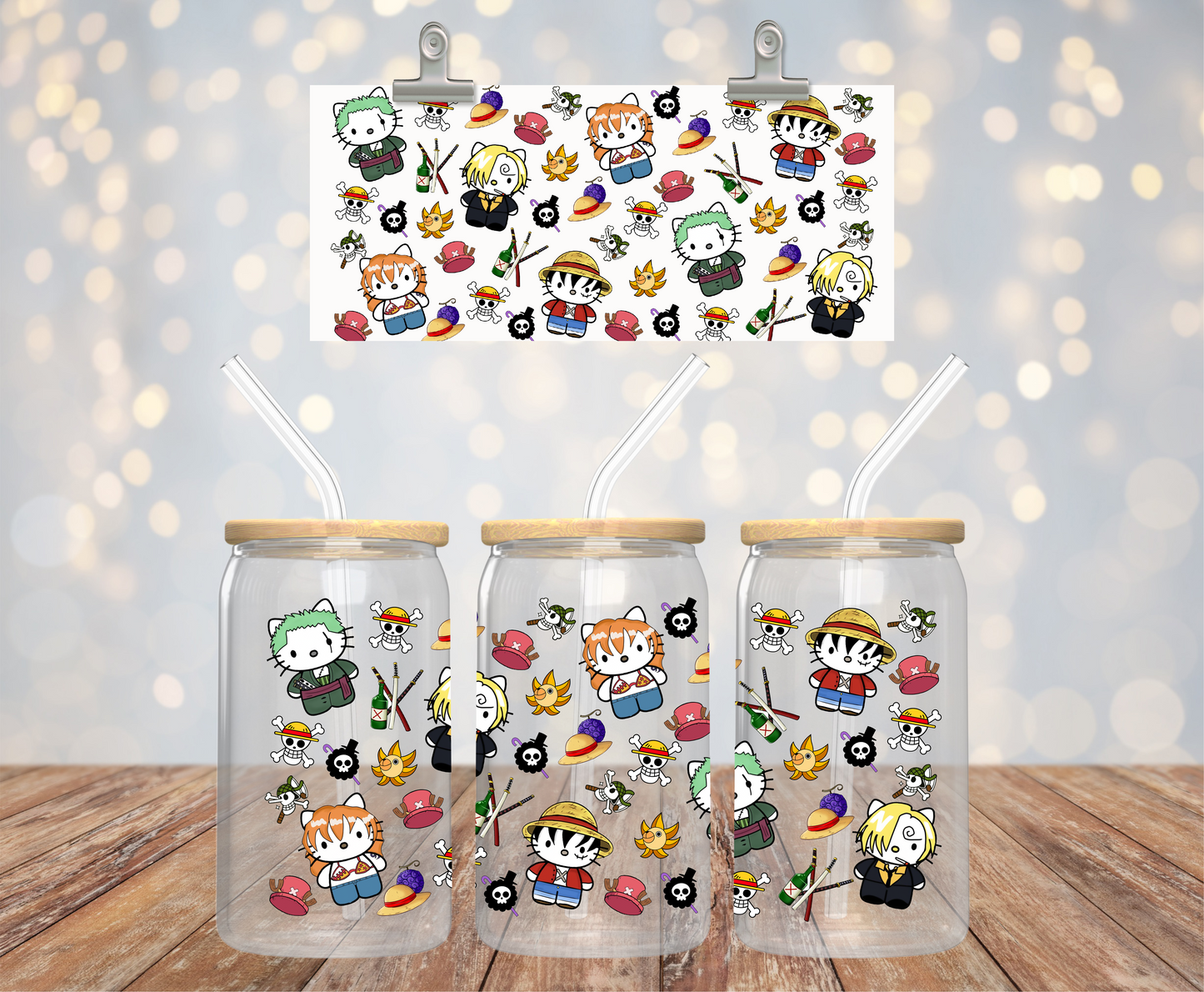 Hello One Piece Sticker