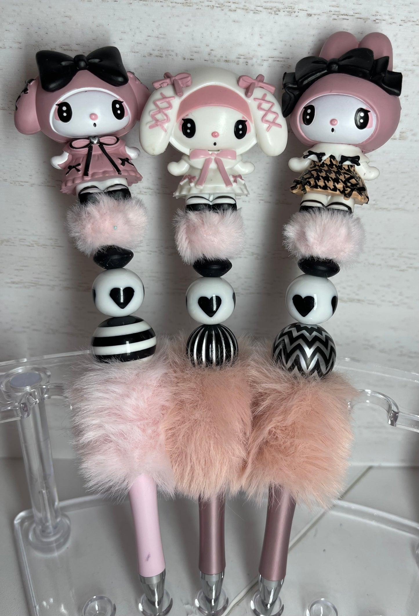 My Melody Pink & Black Pen