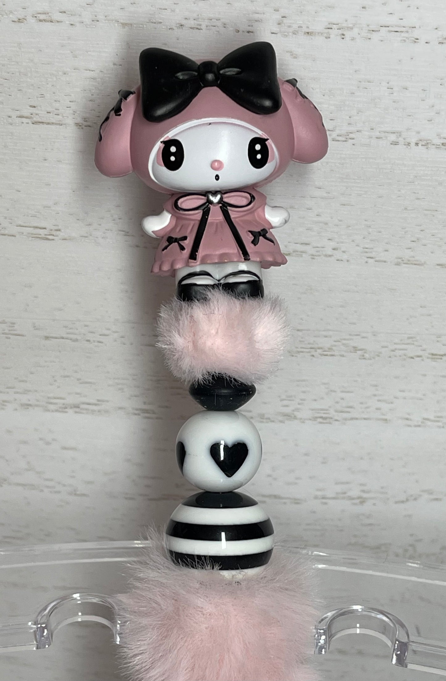 My Melody Pink & Black Pen