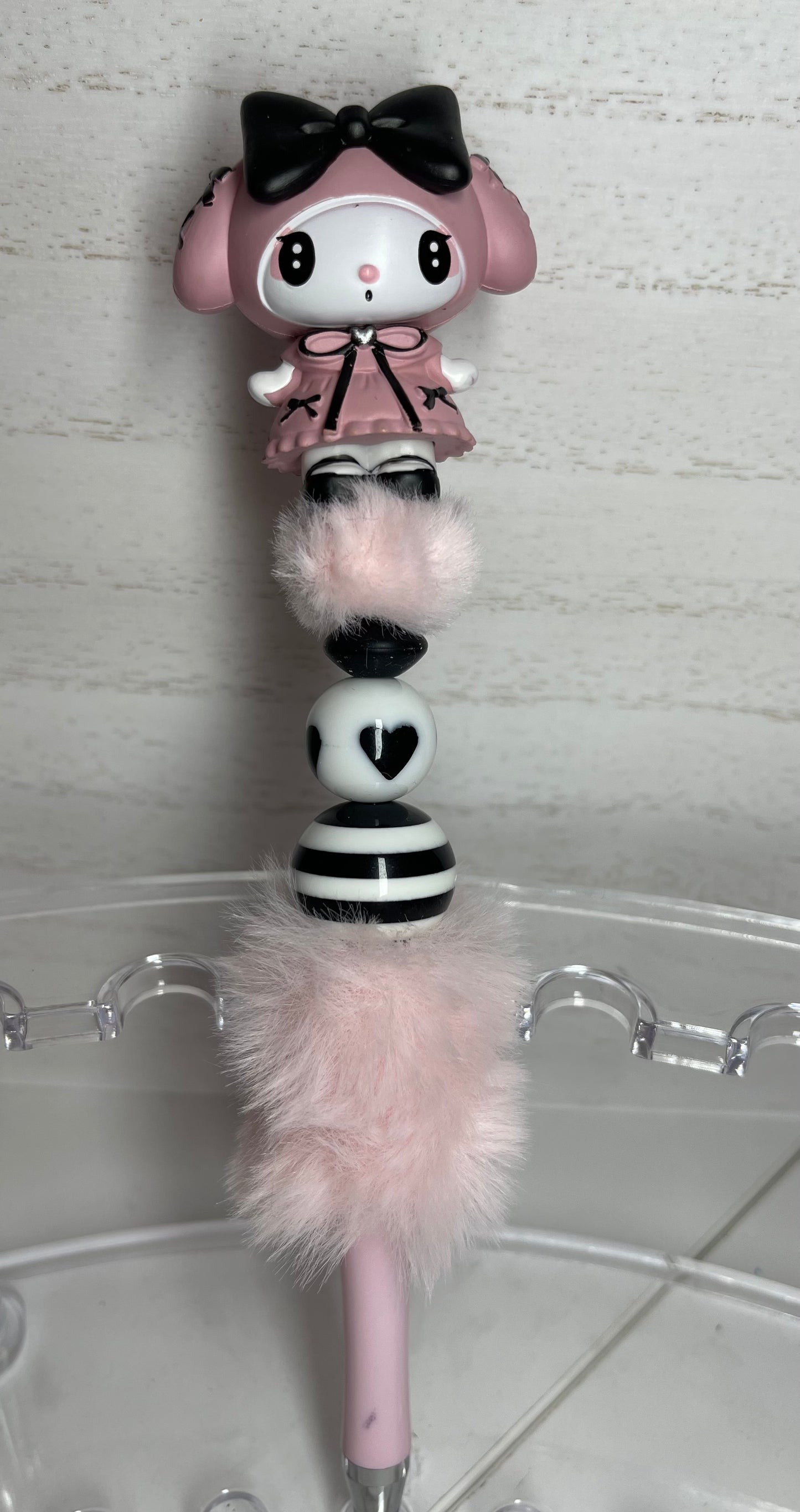 My Melody Pink & Black Pen