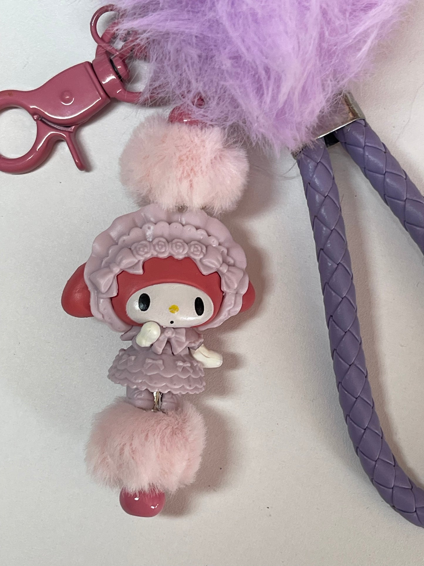 My Melody Purple Keychain