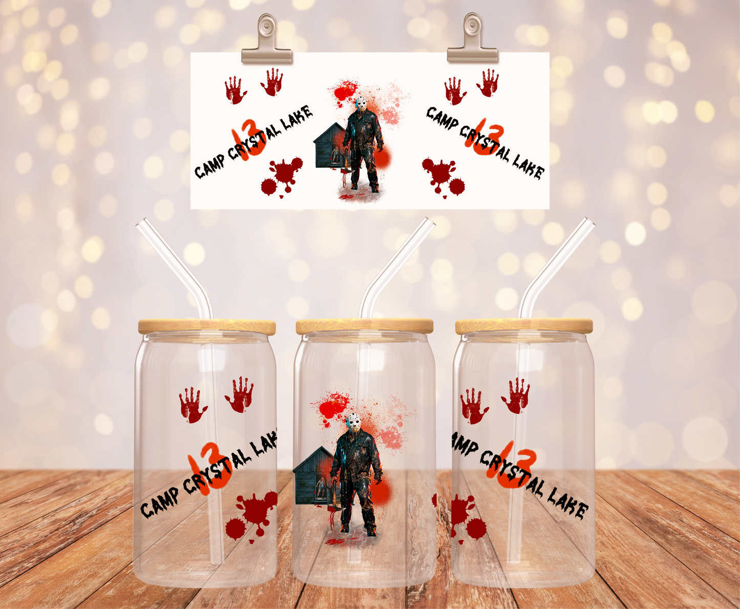 Jason 13 Halloween Sticker