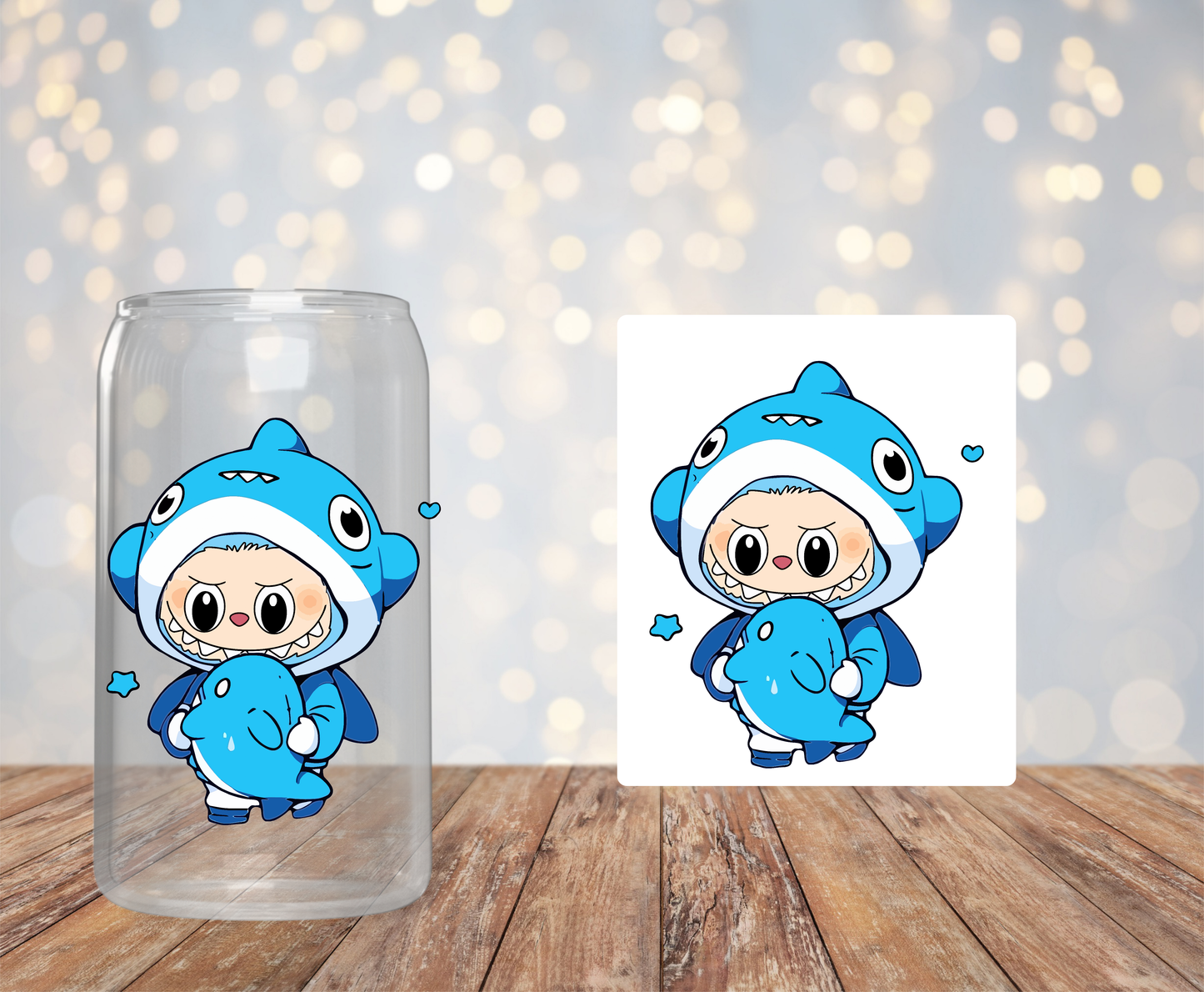 LaBuBu Shark Sticker
