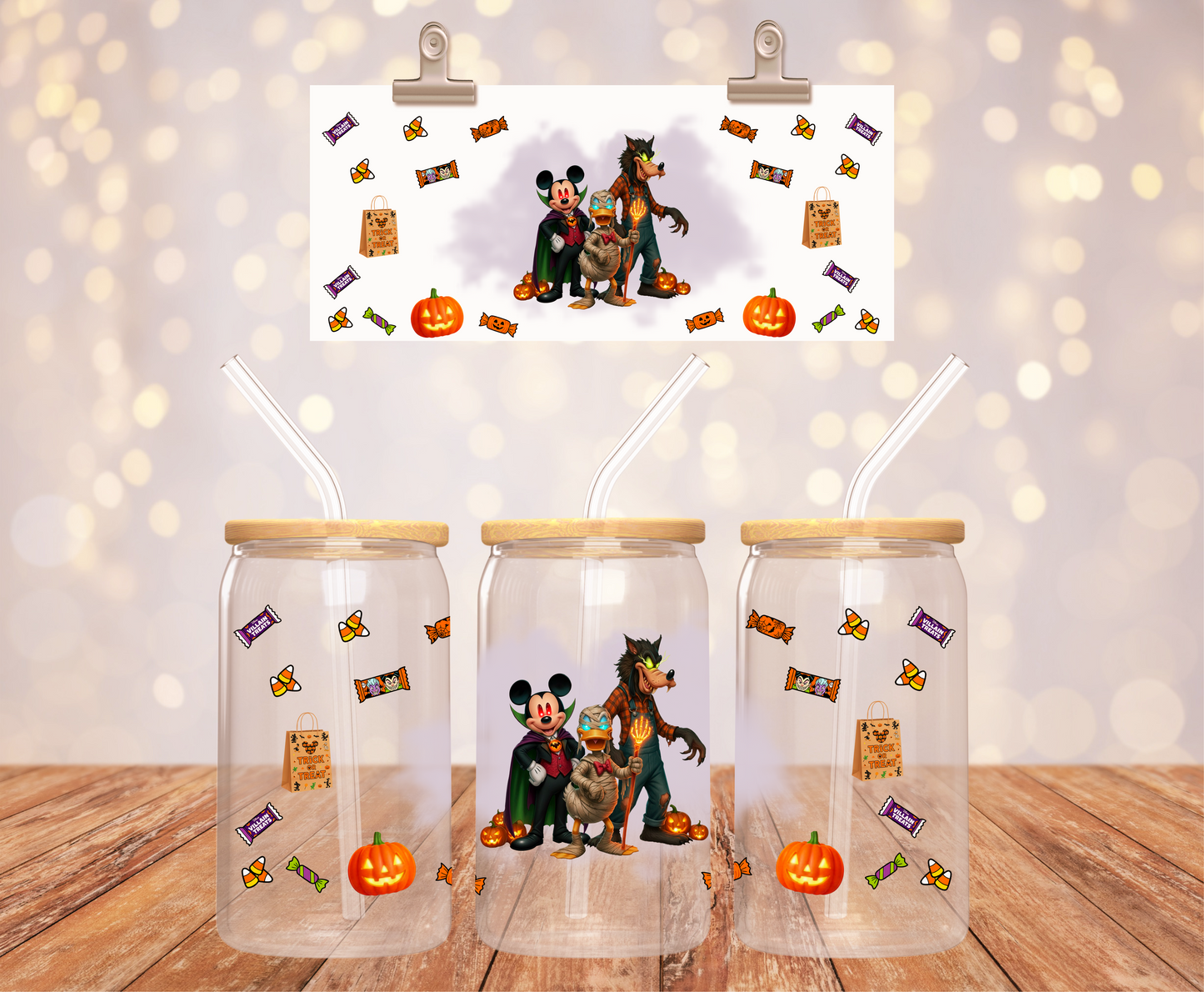 Mickey Mouse Halloween Sticker