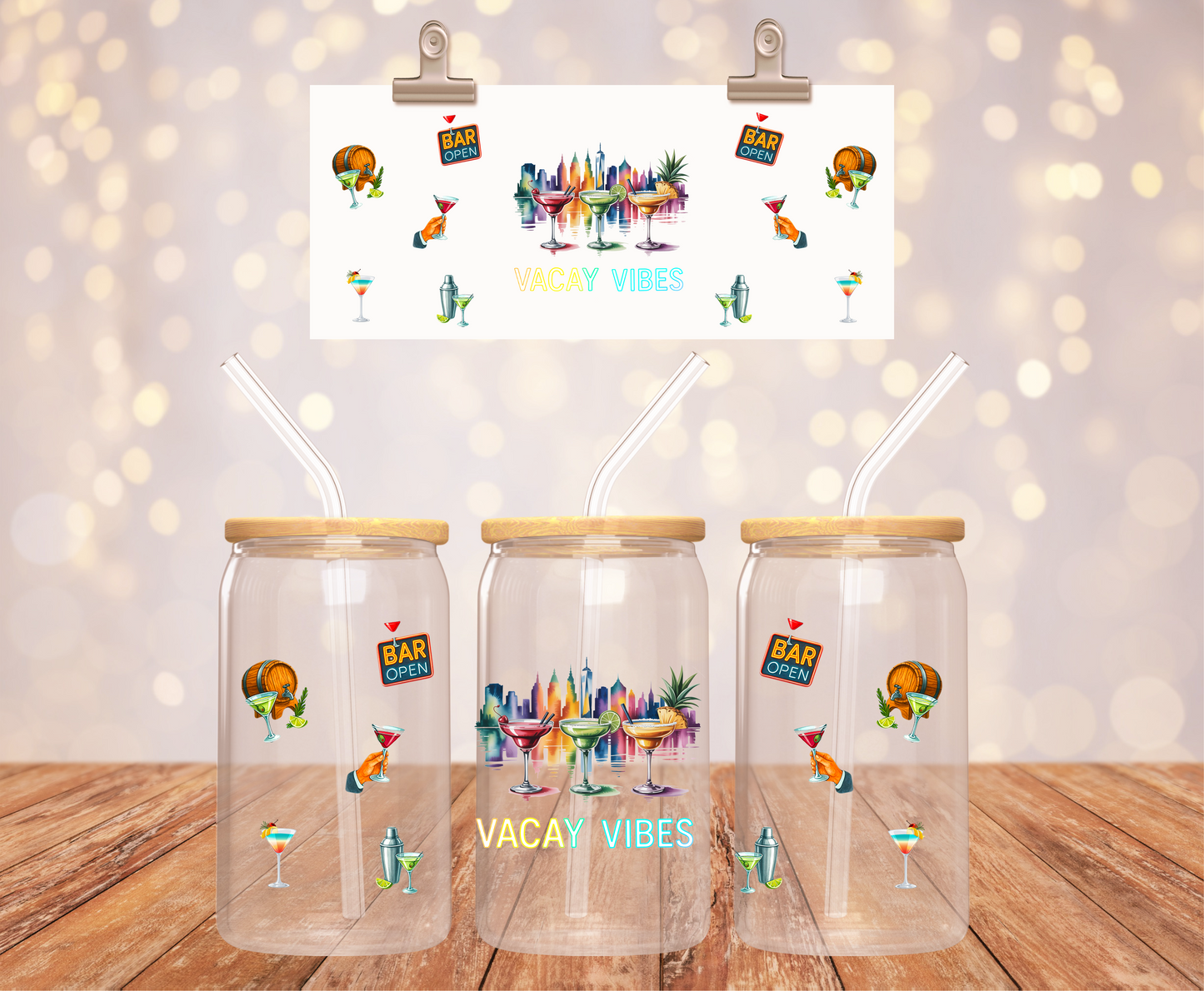 Vacation vibes sticker