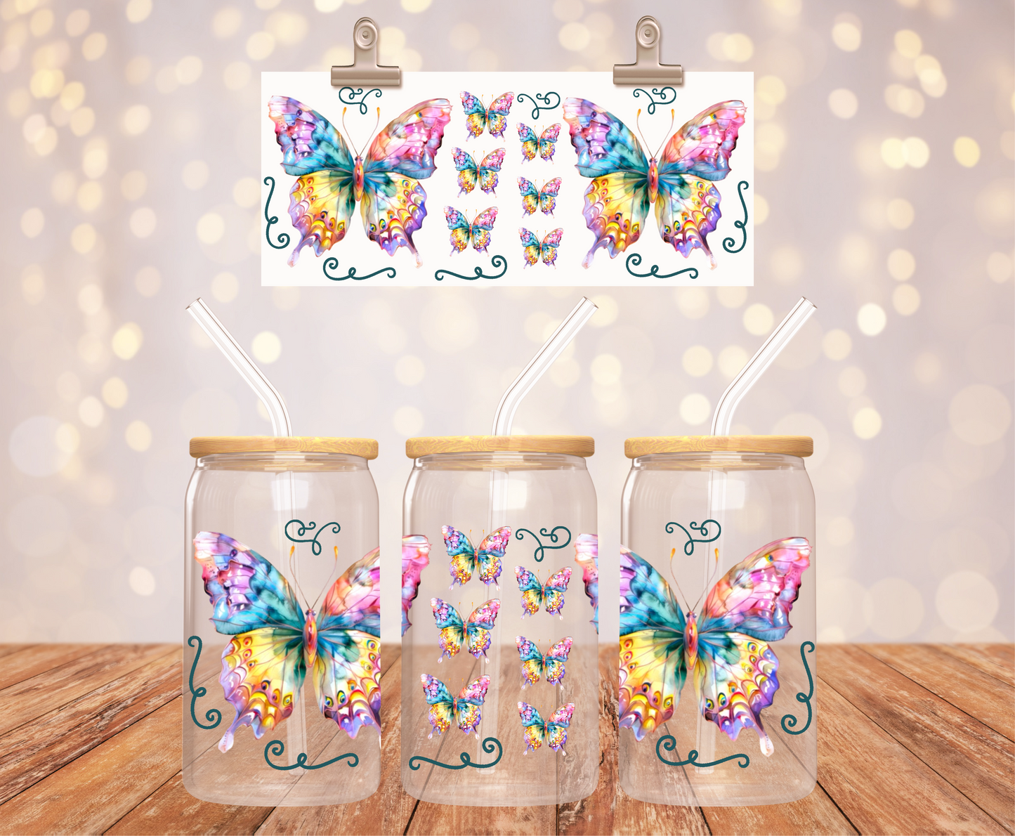Beautiful Butterfly Sticker