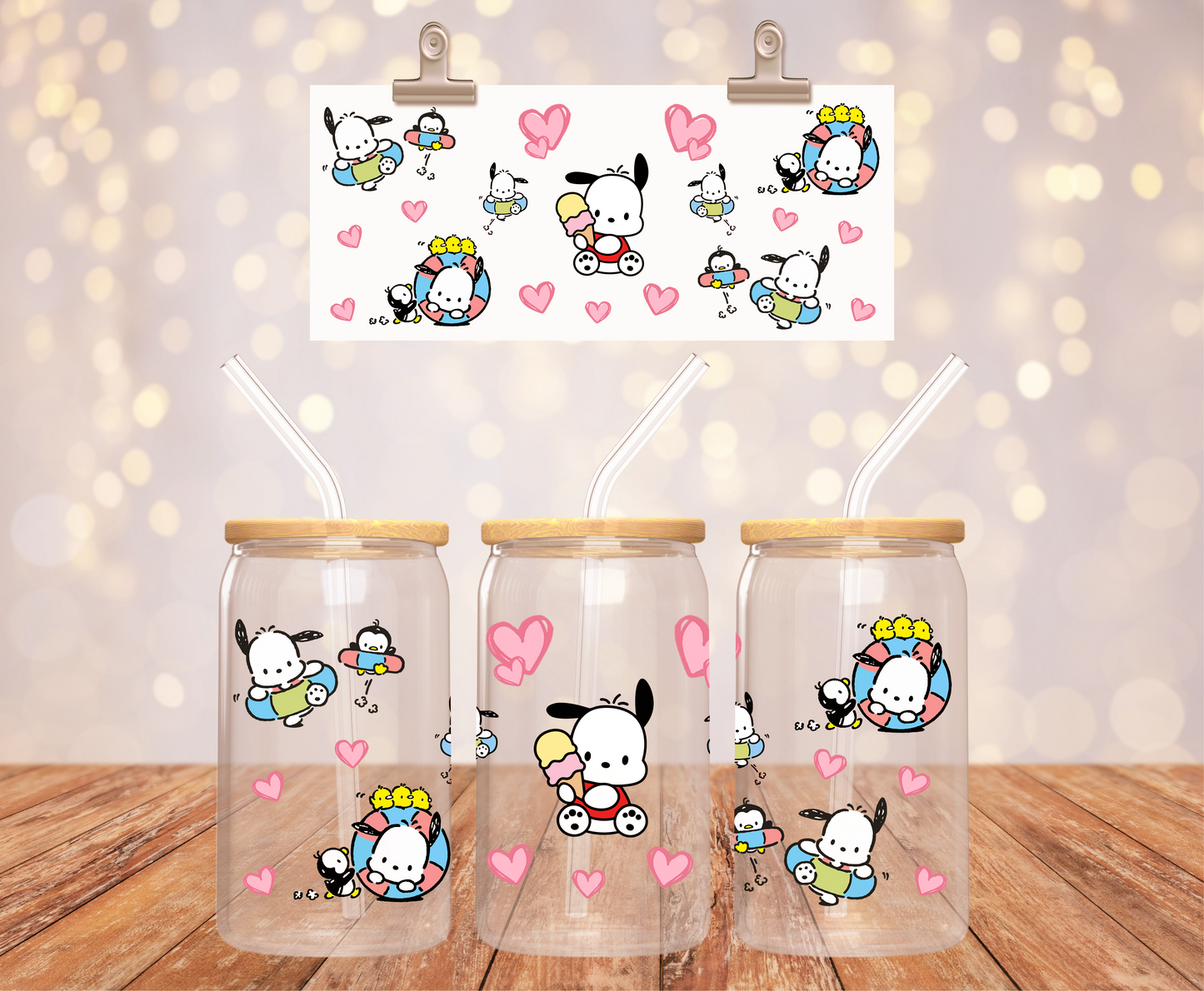 Pochacco Summer Time Sticker