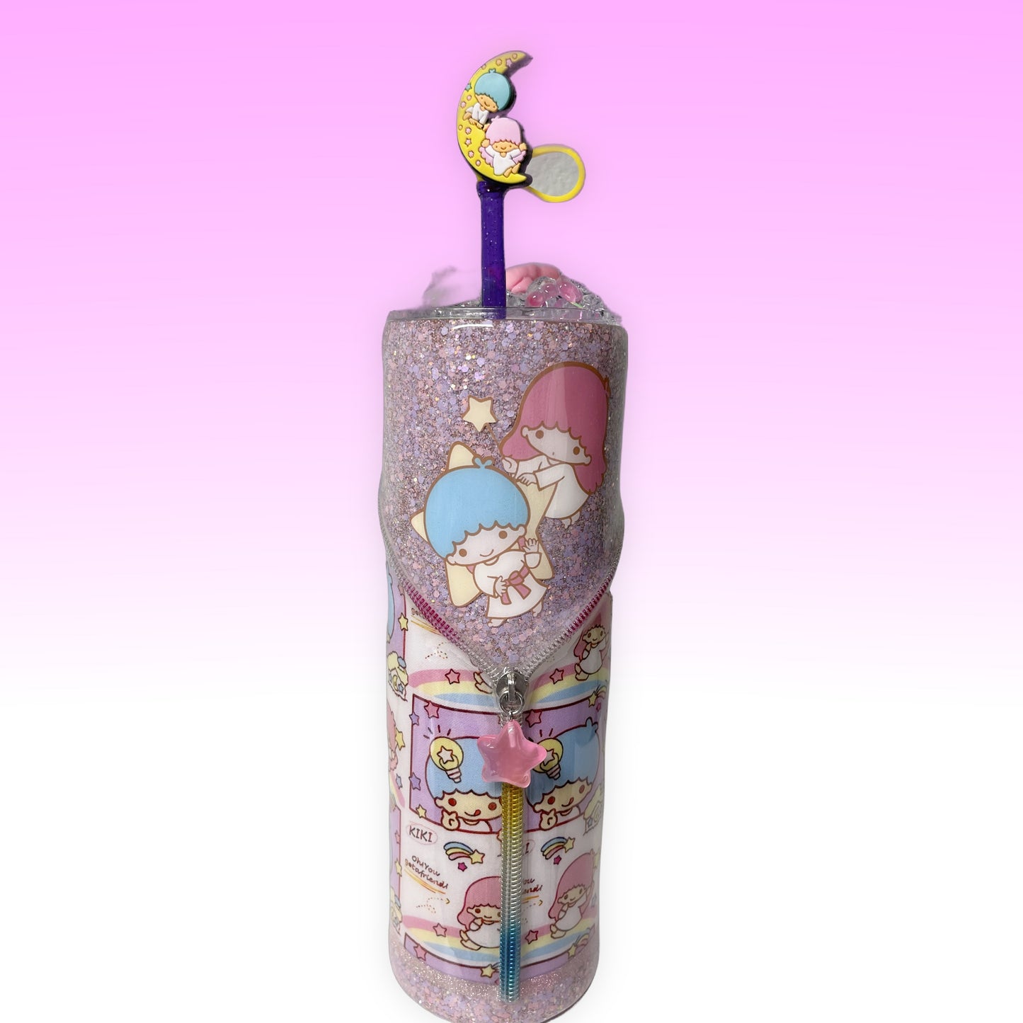 Purple Twins Tumbler Cup