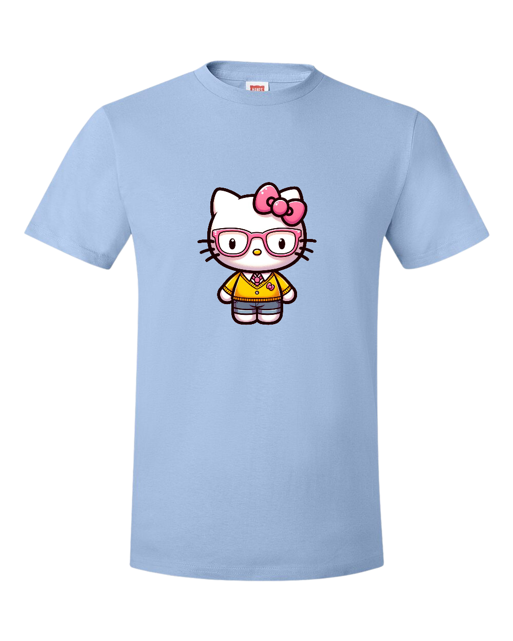 Hello Nerdy Kitty Print ONLY