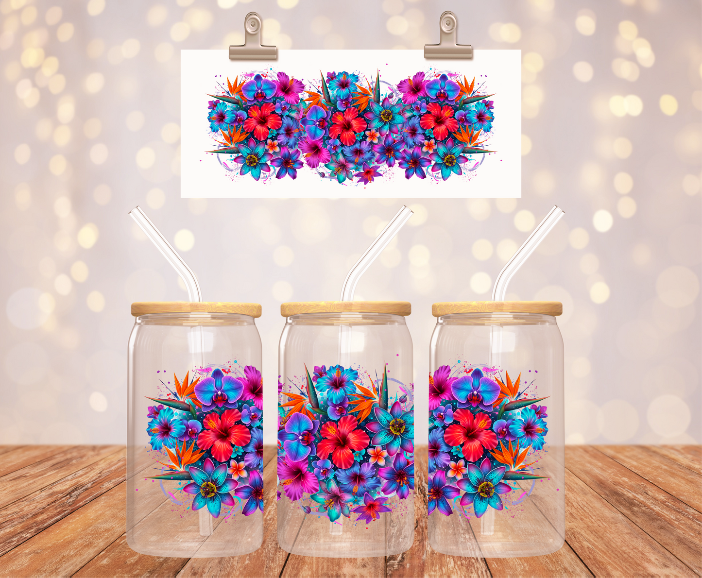 Bright Wildflowers Sticker