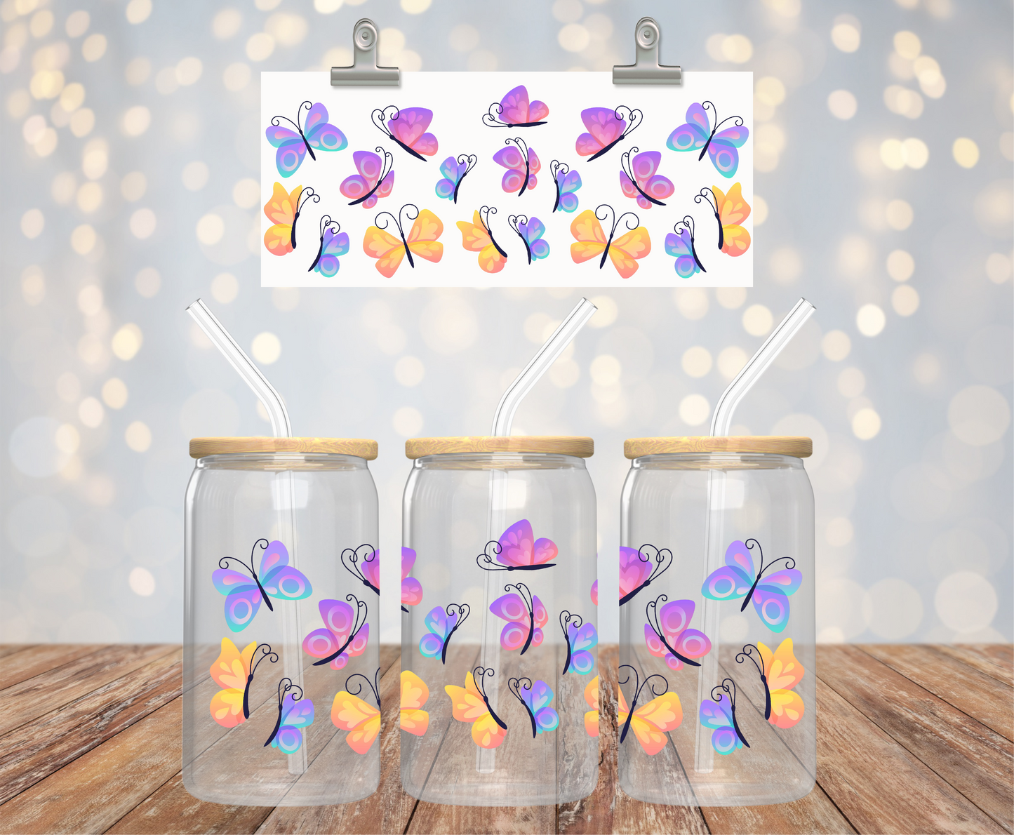 Fantasy Butterflies Sticker