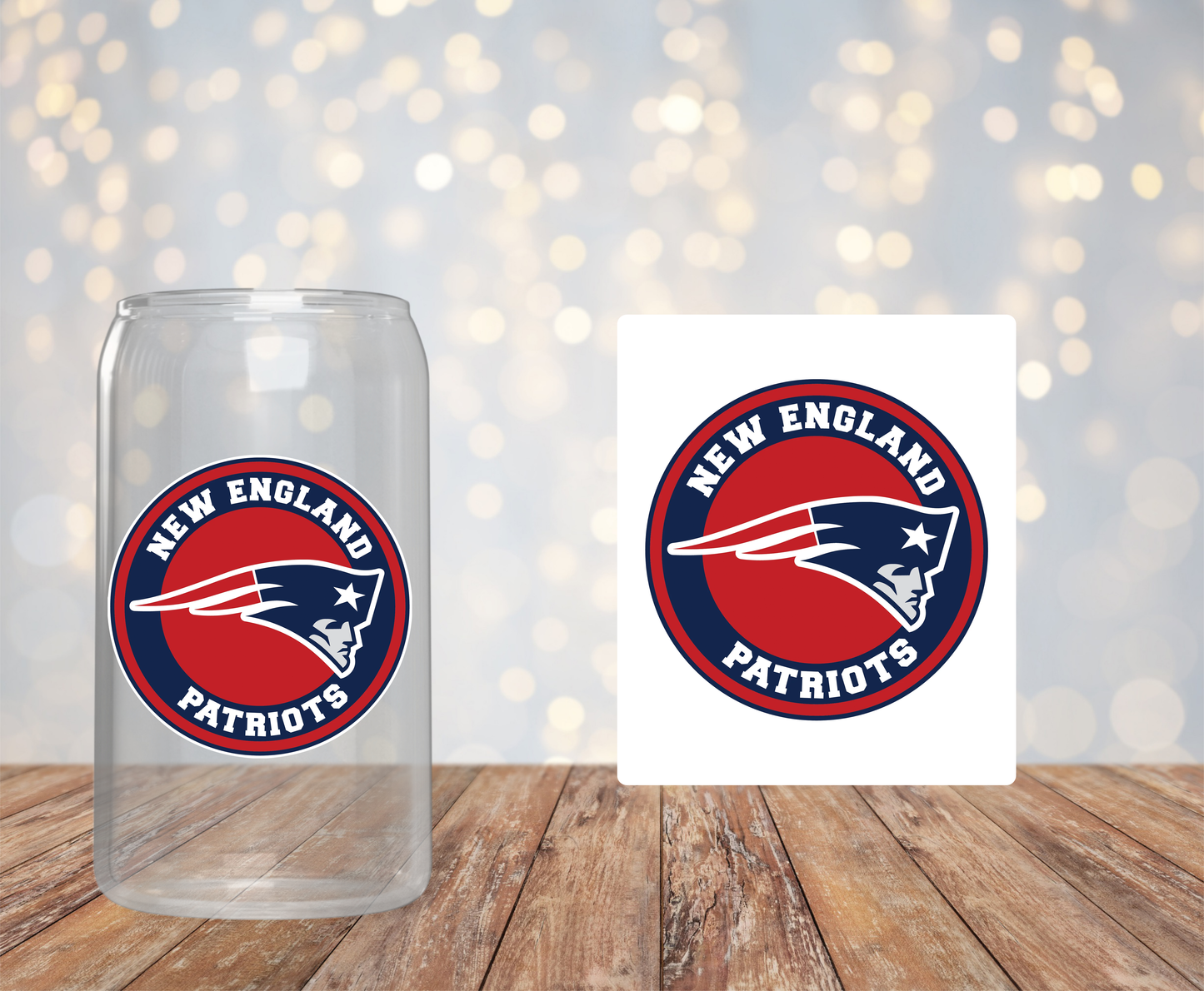 Patriots Football Sticker