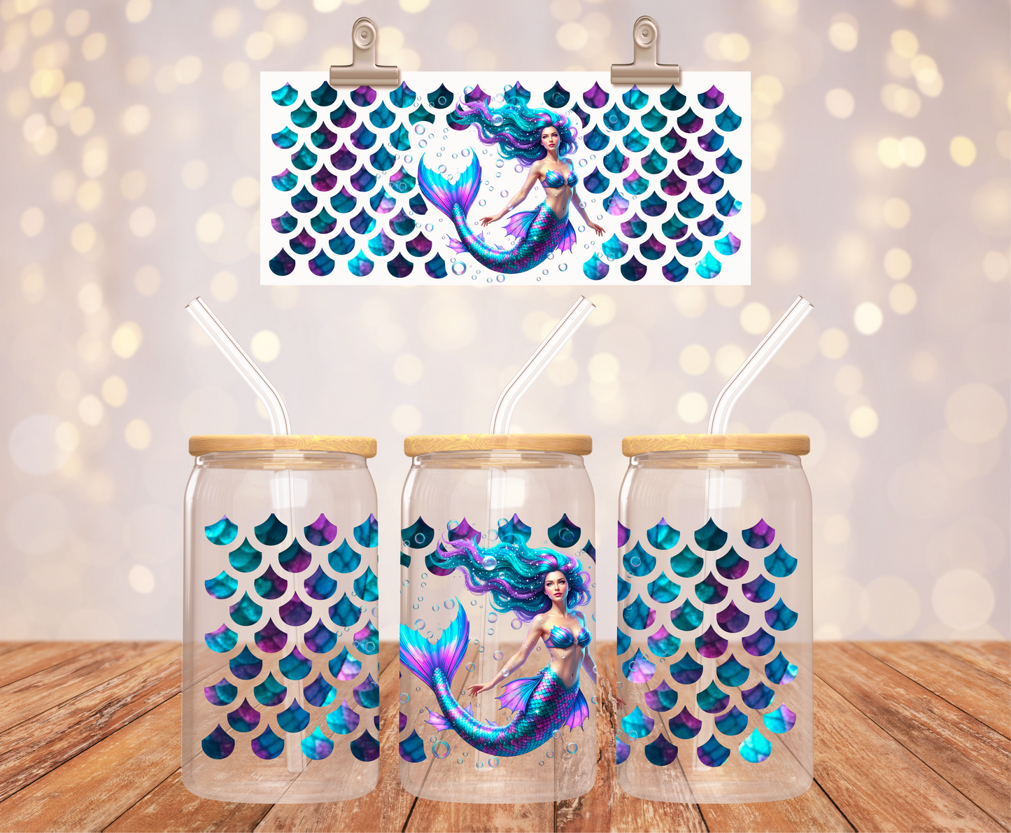 Mermaid Bubble Sticker