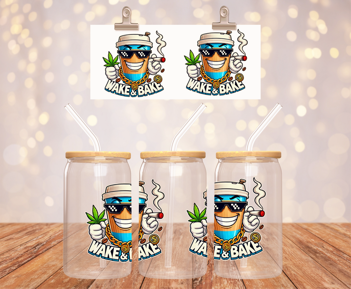 Wait & Bake Sticker