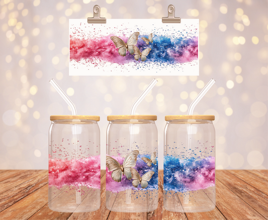 3# Butterflies Sticker
