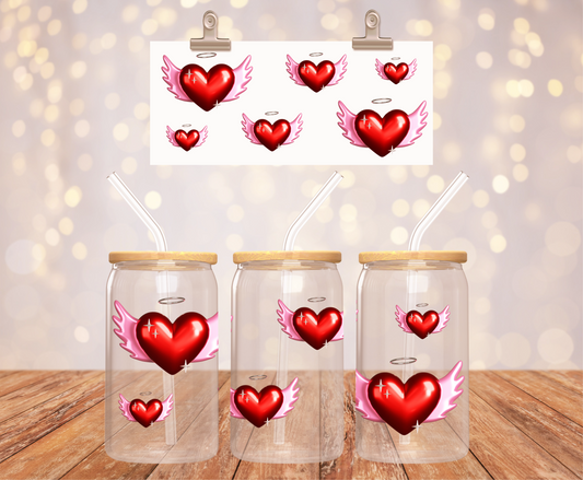 Heart Angel Sticker
