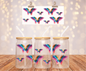 Colorful Angel Wings Sticker
