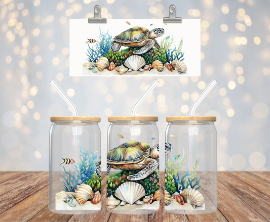Big Sea Turtle Sticker