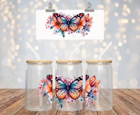 Spring Time Butterfly Sticker