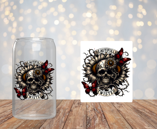 Beautifully Twisted Sticker