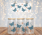 Blue Butterfly Sticker