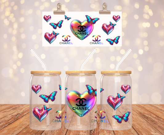 Chanel Heart Sticker