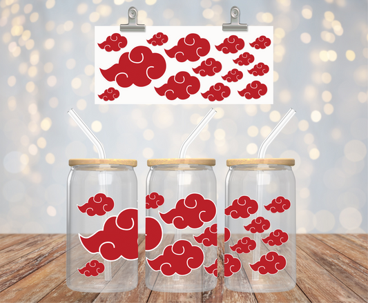 Anime Clouds Sticker