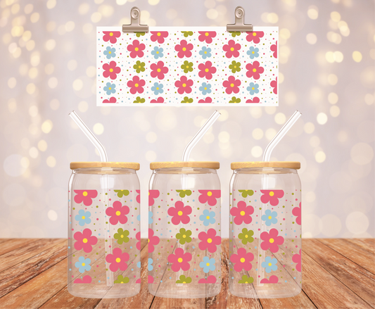 Colorful Flowers Sticker