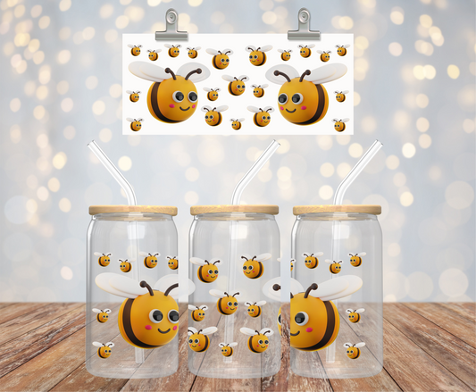 3D-BumbleBees Sticker
