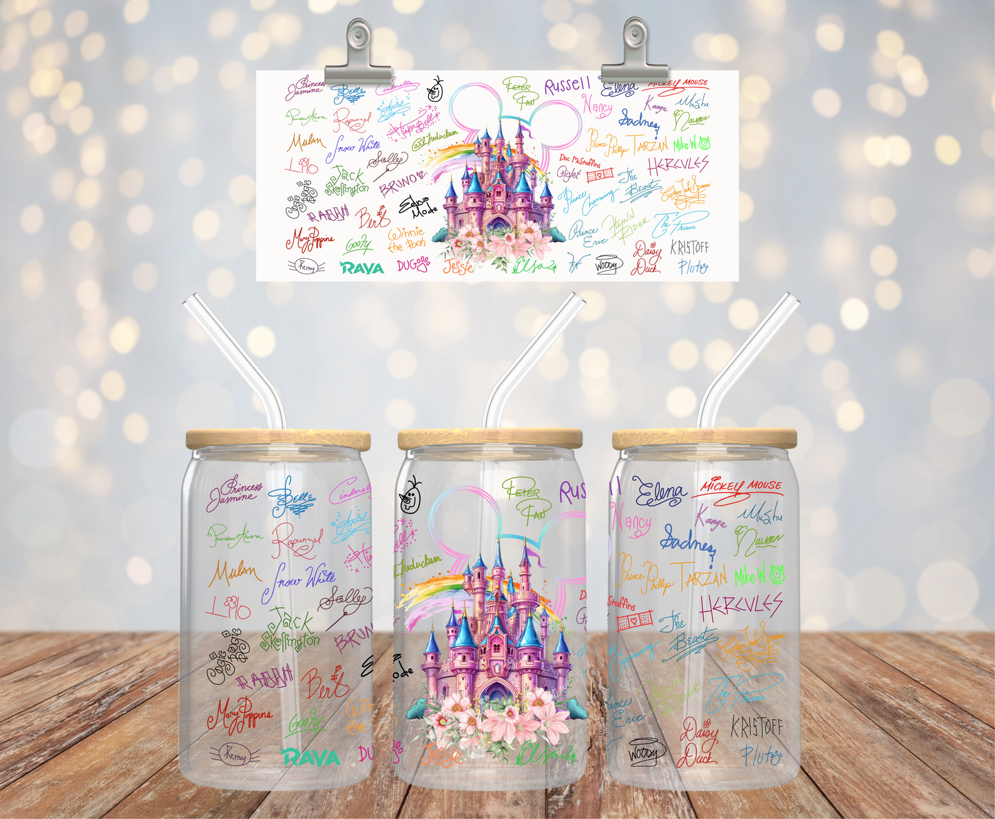 Disney Signatures Sticker