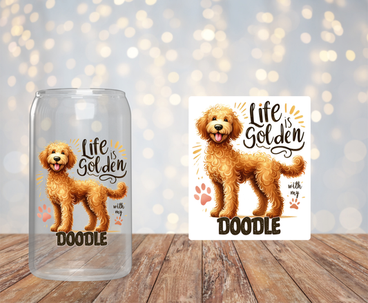 Golden Doodle Sticker
