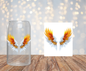 Golden Angel Wings Sticker