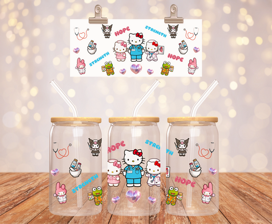 Hope and Strength Sticker