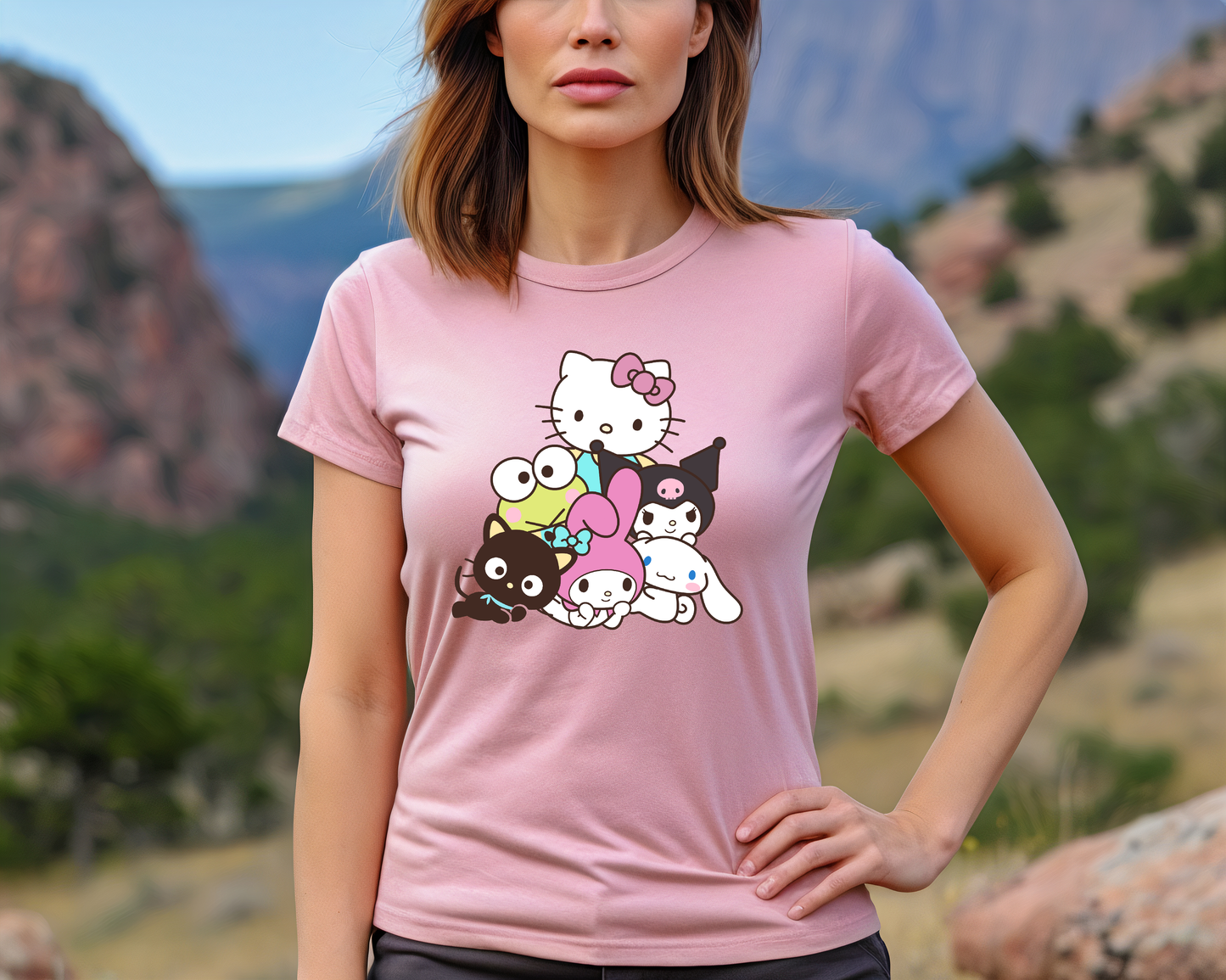 Sanrio Pile up T~Shirt