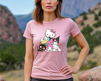 Sanrio Pile up T~Shirt