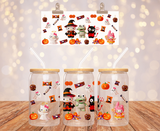 Hello Kitty Halloween Sticker