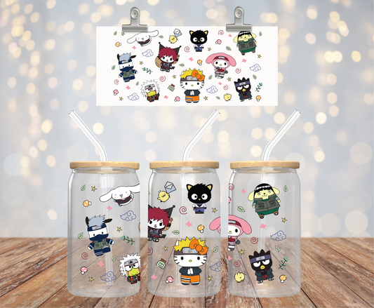 Hello Naruto Sticker