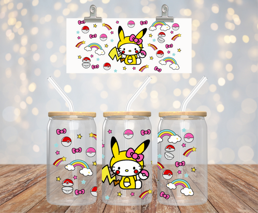 Hello Pikachu Sticker