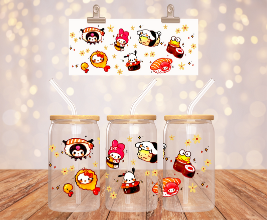 Darker Brighter Sushi Sticker