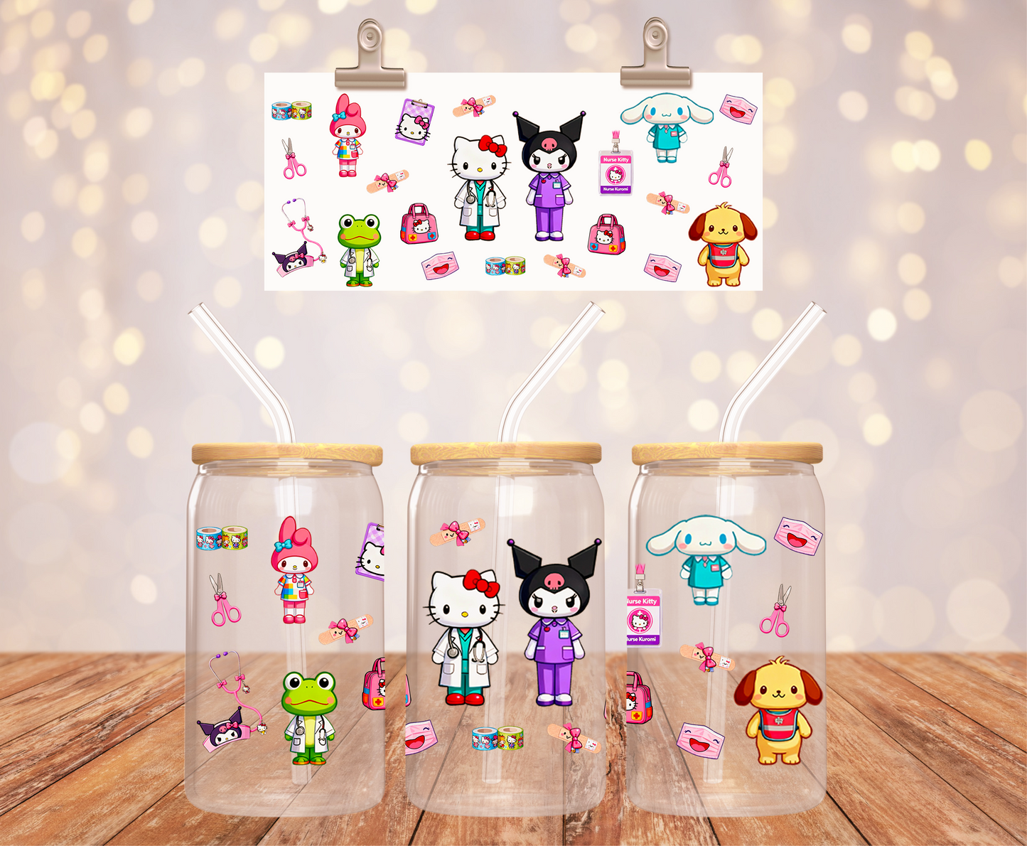 Hello Kitty Nurses Sticker