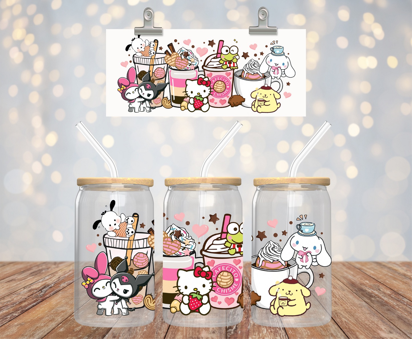 Sanrio Dessert Drinks Stickers