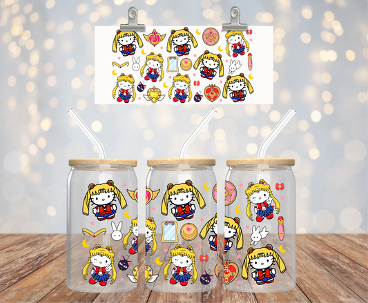 Hello Sailor Moon Sicker