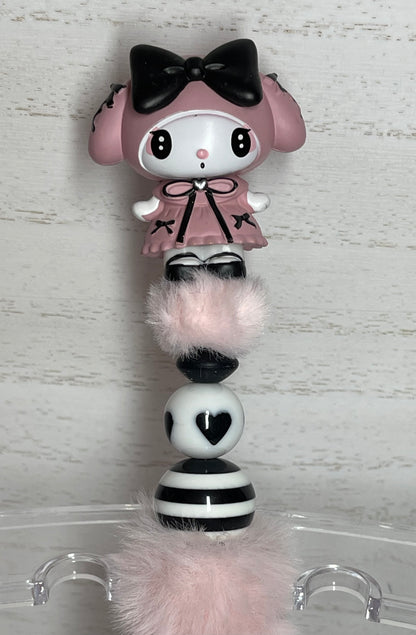 My Melody Pink & Black Pen