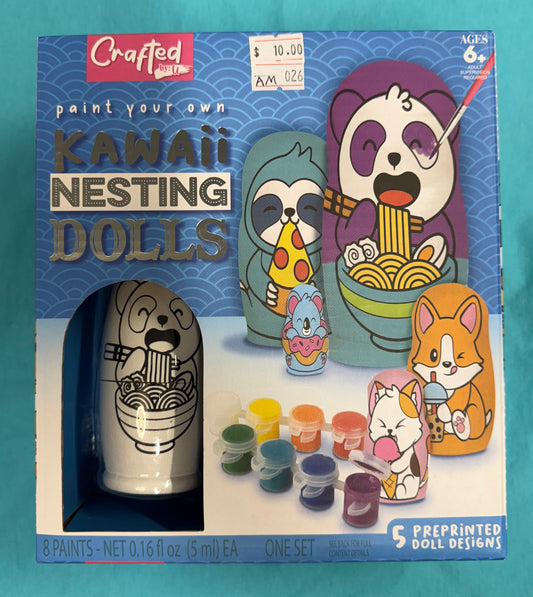 Kawaii Nesting Dolls Painting
